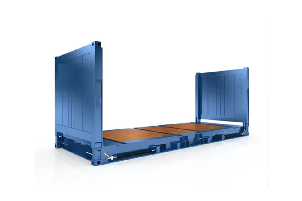 20Ft X 8Ft Used Flat Rack Shipping Containers - Image 2