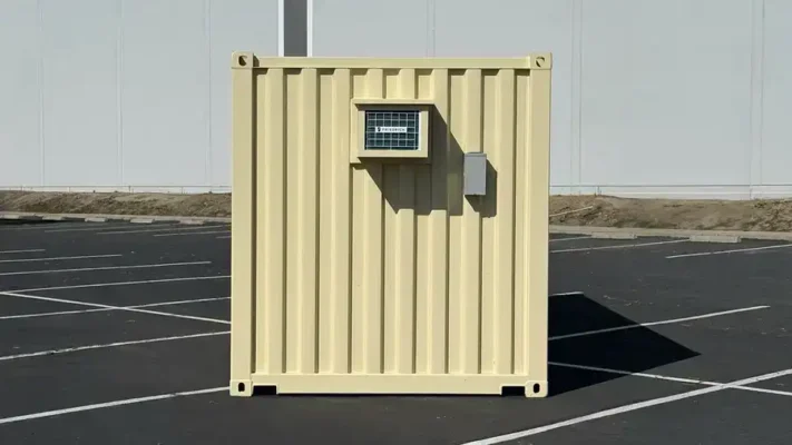 20ft Ground Level Office Container – Portable, Secure & Fully Equipped Onsite Workspace - Image 3