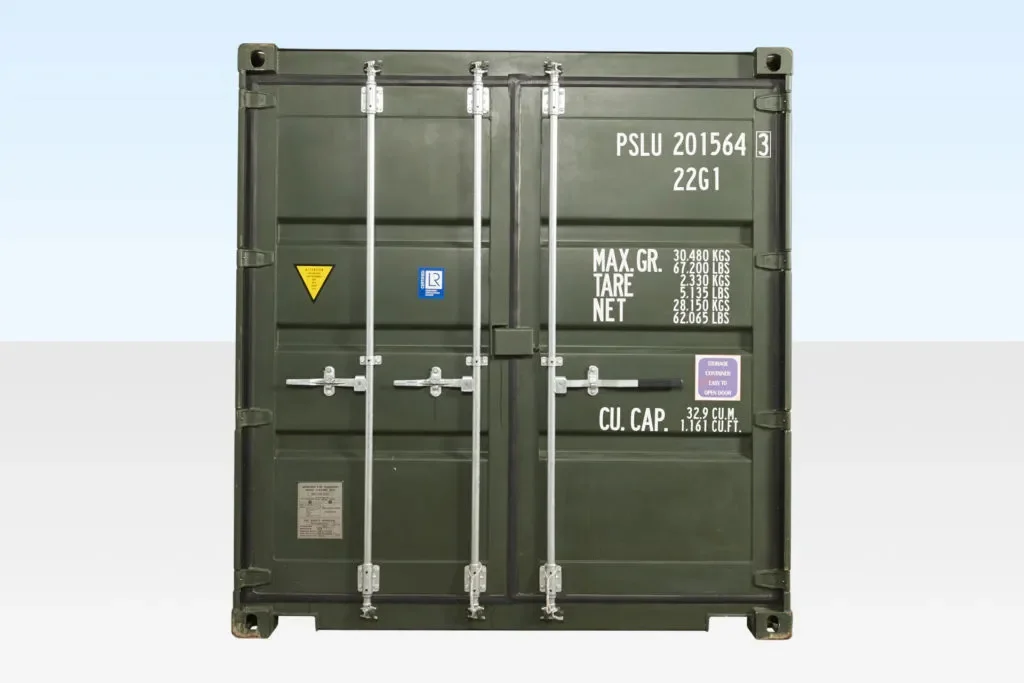 20ft x 8ft Tunnel Container (Double End Door) One Trip - Image 3