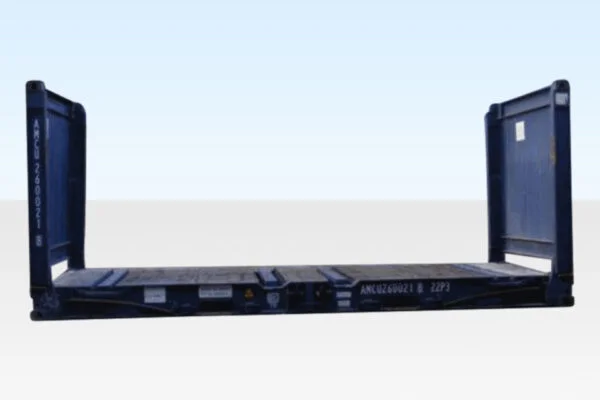 20Ft X 8Ft Used Flat Rack Shipping Containers - Image 5