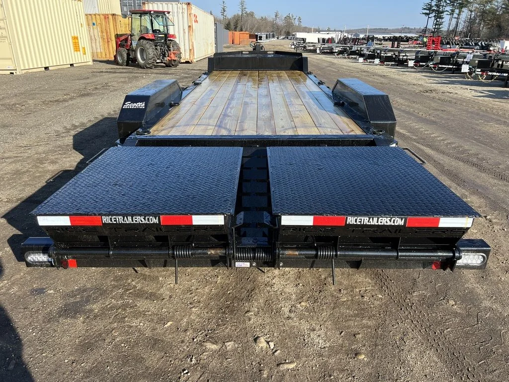 2024 Rice Trailers 7X18 Promax Industrial 21K Equipment w/Hydraulic Jack & Full Width Ramps - Image 3