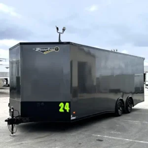 Enclosed Car Hauler 2025 24ft. Blaze w/Finished Interior & Aluminum Wheels 0407