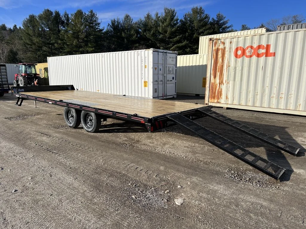 2024 Diamond C 8.5×22 7K Deckover Trailer w/Slide-In Ramps - Image 7
