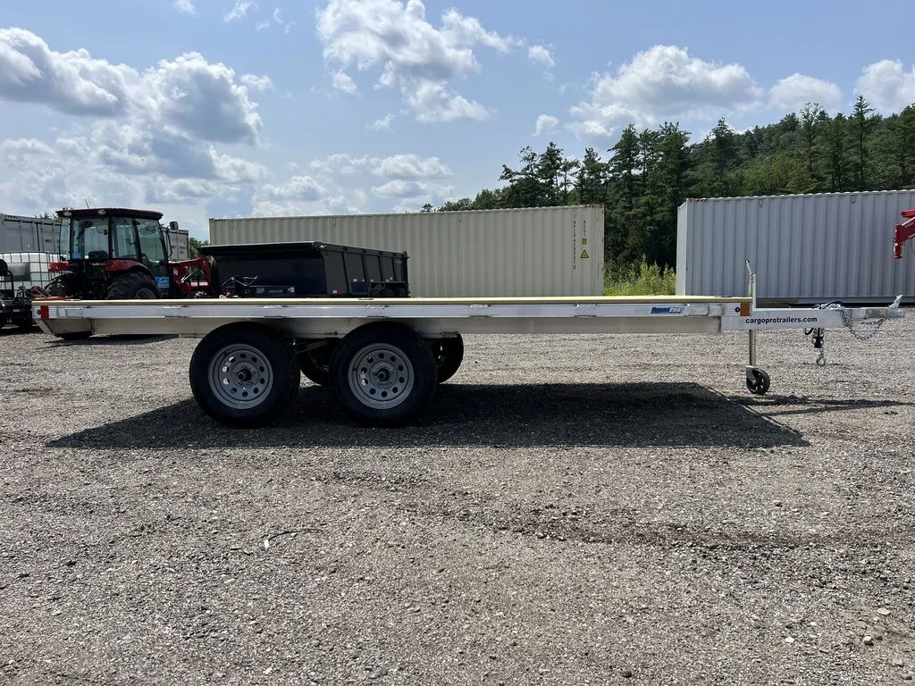 2024 Cargo Pro 101×14 Aluminum Deck Over Equipment Trailer w/D-Rings - Image 2