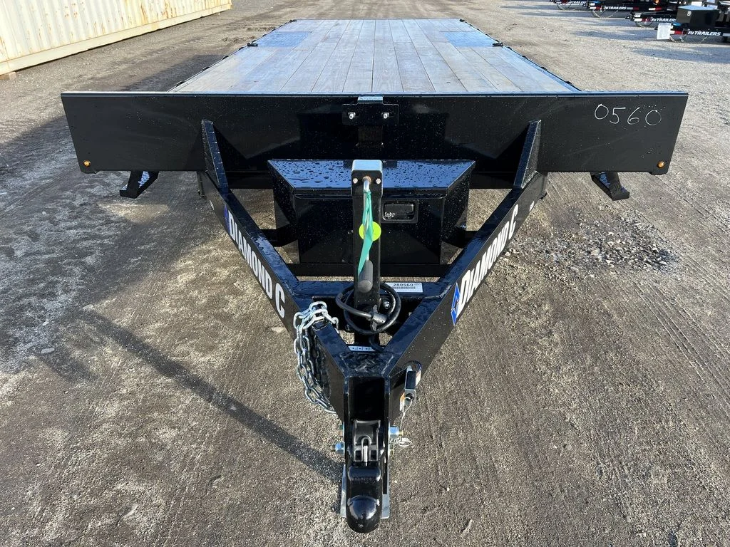 2024 Diamond C 8.5×22 7K Deckover Trailer w/Slide-In Ramps - Image 6