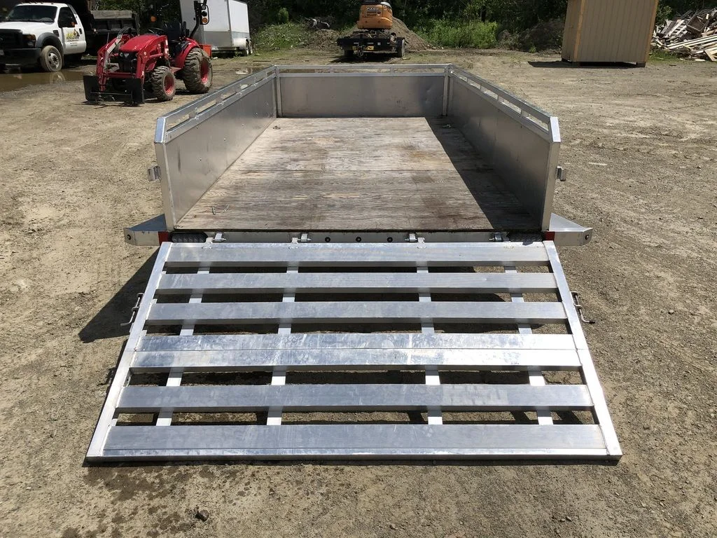 2022 Mission Trailers 6×12 Aluminum Open Utility w/Integrated Rear Ramp - Image 5