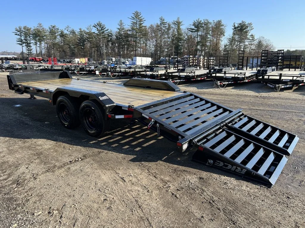 2024 Rice Trailers 7X18 Promax Industrial 21K Equipment w/Hydraulic Jack & Full Width Ramps - Image 11