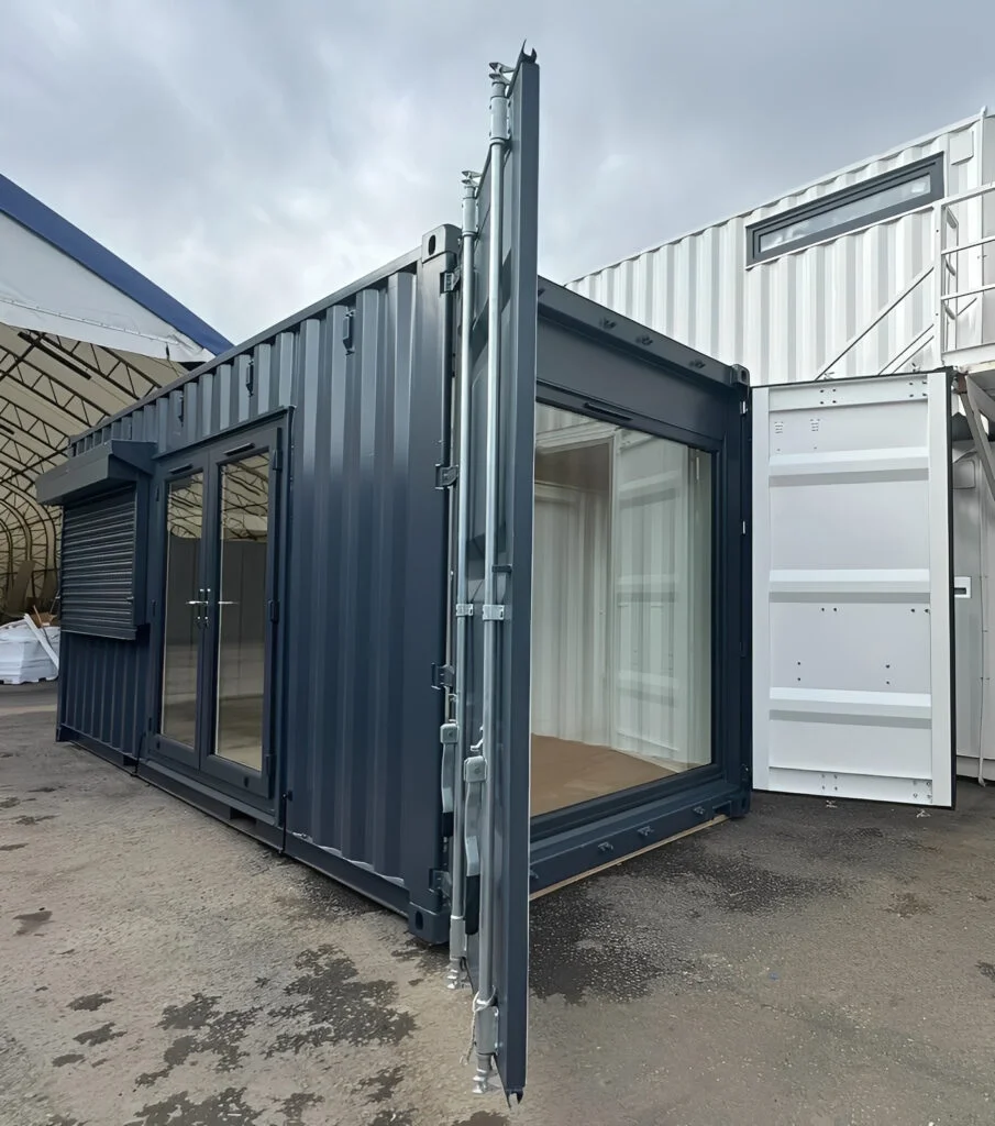 20ft x 8ft Custom Shipping Container Conversion – Portable Building - Image 6