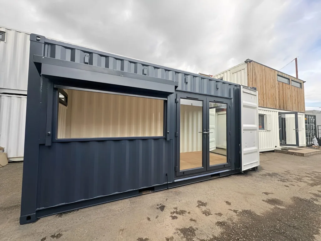 20ft x 8ft Custom Shipping Container Conversion – Portable Building - Image 10