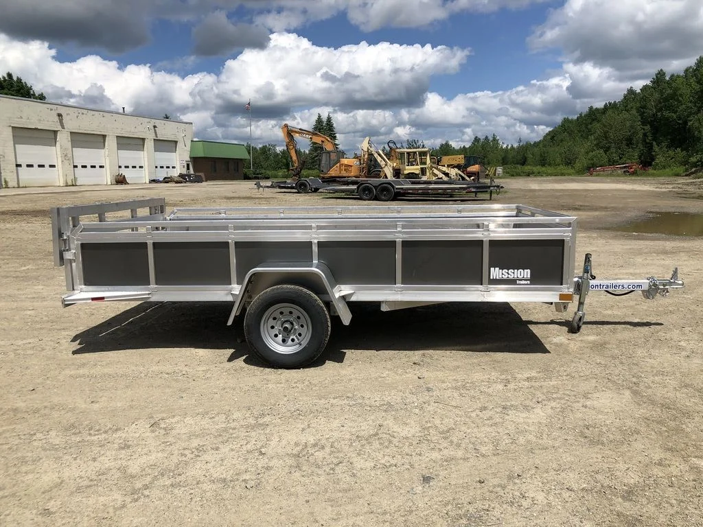 2022 Mission Trailers 6×12 Aluminum Open Utility w/Integrated Rear Ramp - Image 6