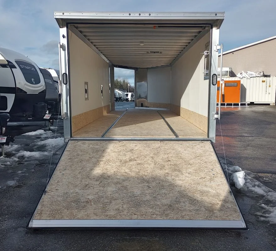 2024 Mission Trailers 101×24 Aluminum 4/5-Place Drive In/Out Deckover w/Galvanized Pkg, Canopy - Image 24