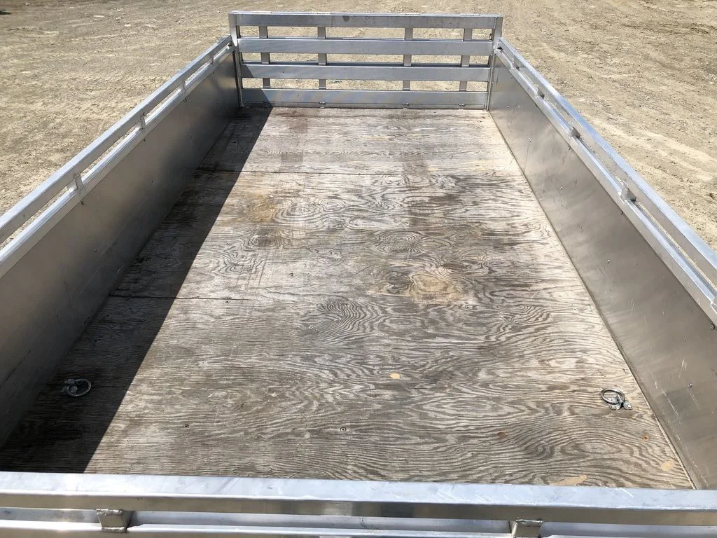 2022 Mission Trailers 6×12 Aluminum Open Utility w/Integrated Rear Ramp - Image 11