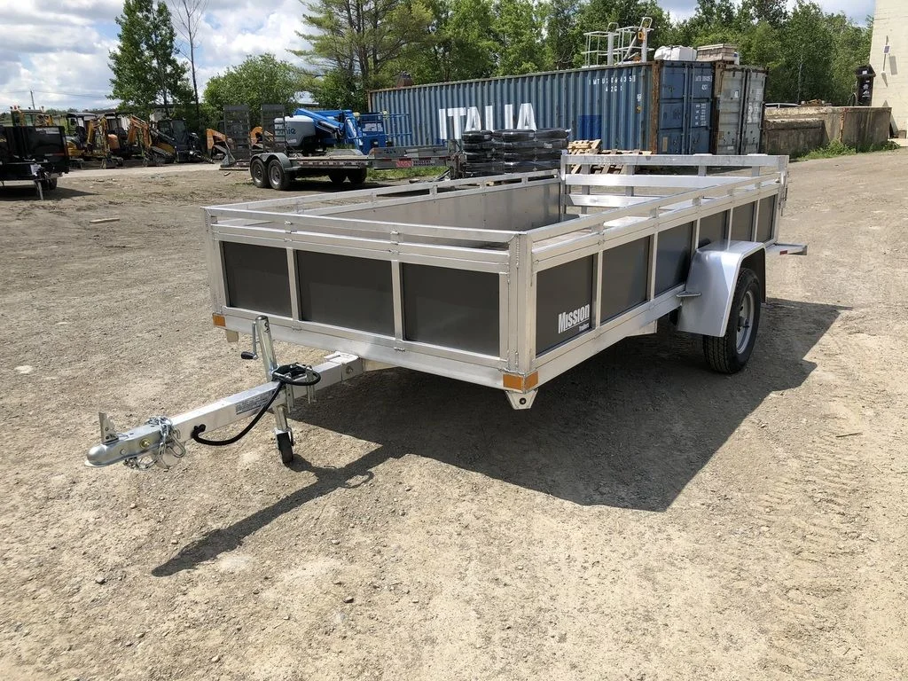 2022 Mission Trailers 6×12 Aluminum Open Utility w/Integrated Rear Ramp - Image 10