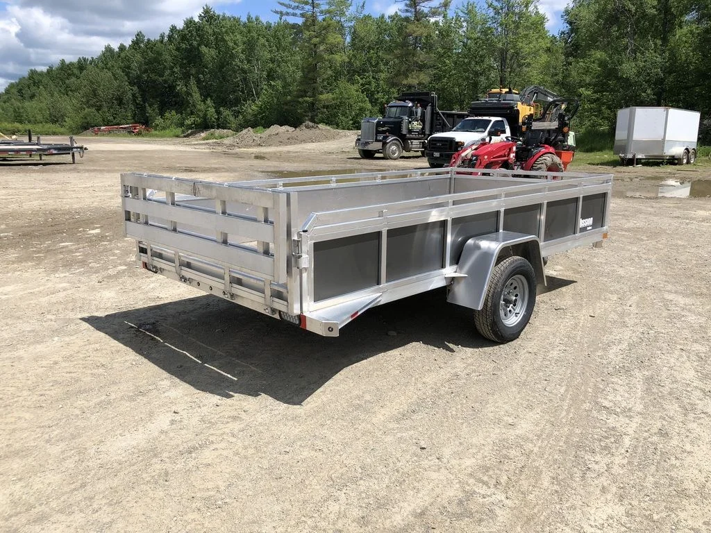 2022 Mission Trailers 6×12 Aluminum Open Utility w/Integrated Rear Ramp - Image 7
