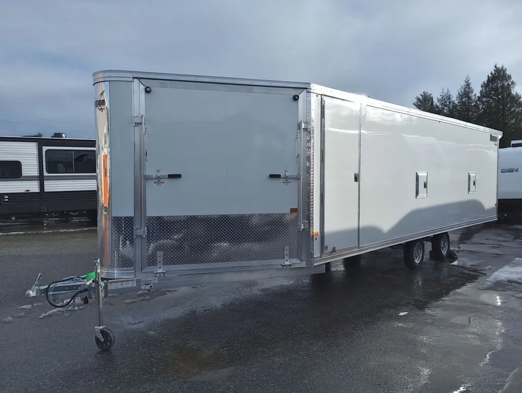 2024 Mission Trailers 101×24 Aluminum 4/5-Place Drive In/Out Deckover w/Galvanized Pkg, Canopy - Image 22