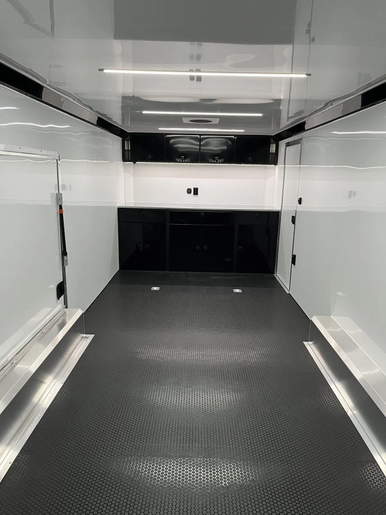 Enclosed ATC Car Trailer 2026 24ft. Aluminum ROM 400 w/Large Escape Door & Aluminum Wheels 5948 - Image 5