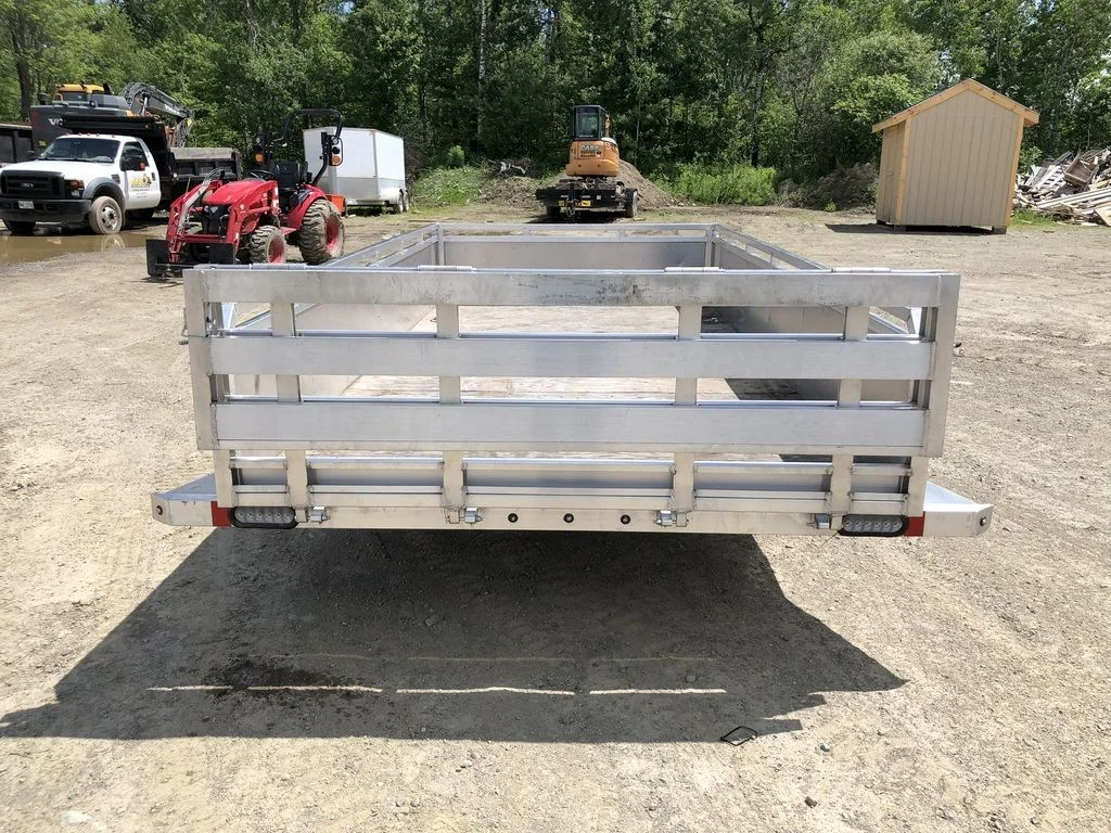 2022 Mission Trailers 6×12 Aluminum Open Utility w/Integrated Rear Ramp - Image 8