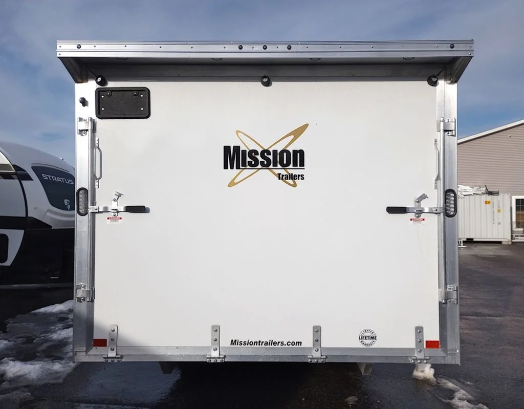 2024 Mission Trailers 101×24 Aluminum 4/5-Place Drive In/Out Deckover w/Galvanized Pkg, Canopy - Image 21