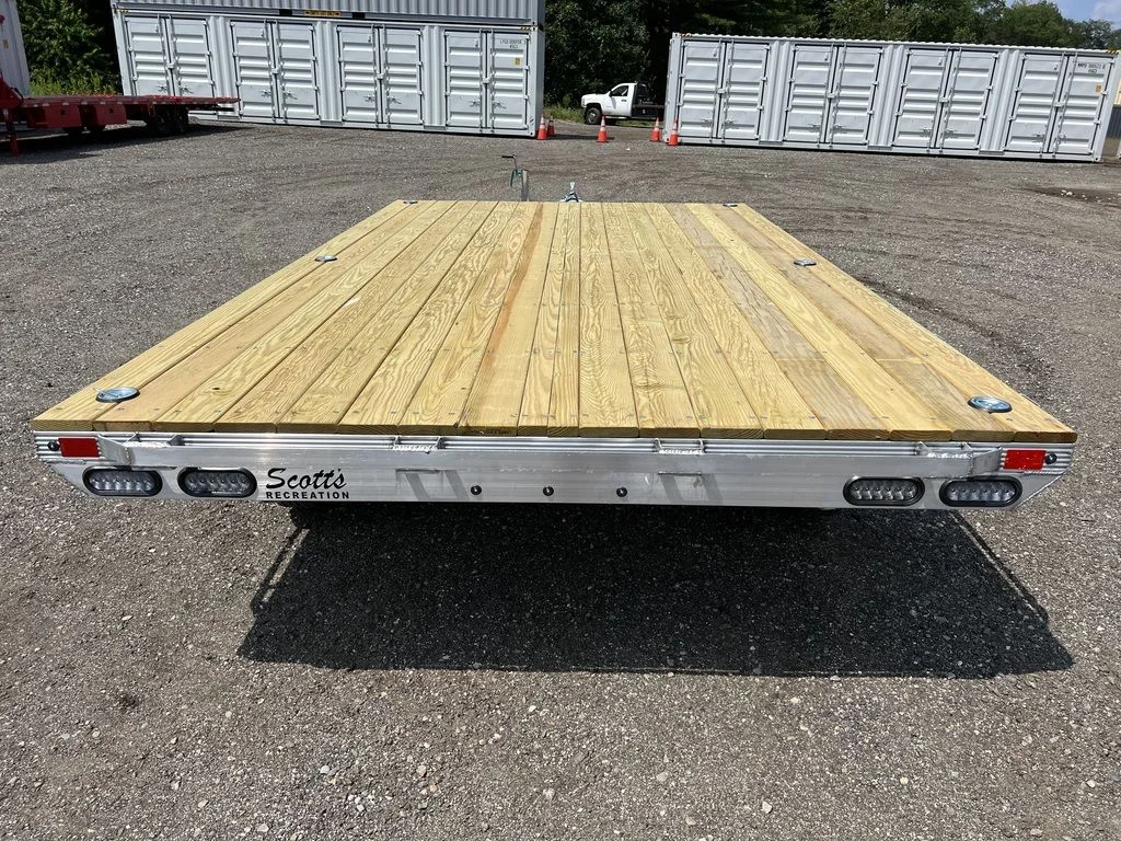 2024 Cargo Pro 101×14 Aluminum Deck Over Equipment Trailer w/D-Rings - Image 8