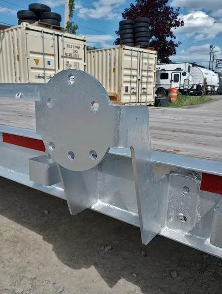 2024 N&N Trailers 7×20+3 Galvanized 22.5K Lowpro Equipment Trailer w/HD Full Width Ramps - Image 8