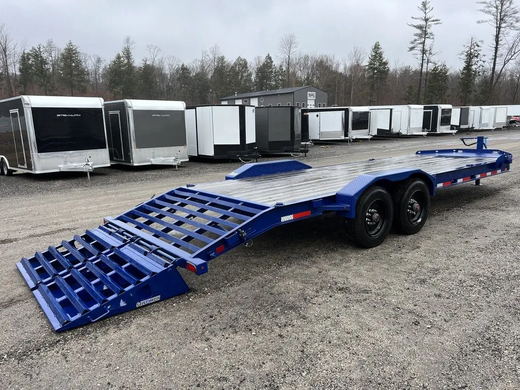 2022 Diamond C 7×24 20K Low Profile Equipment Trailer w/Max Ramps - Image 9