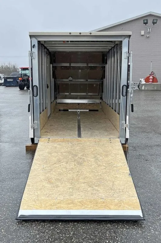 2024 Mission Trailers 60×12 Aluminum Single Place Crossover w/Galvanized Package, Rear Canopy - Image 18