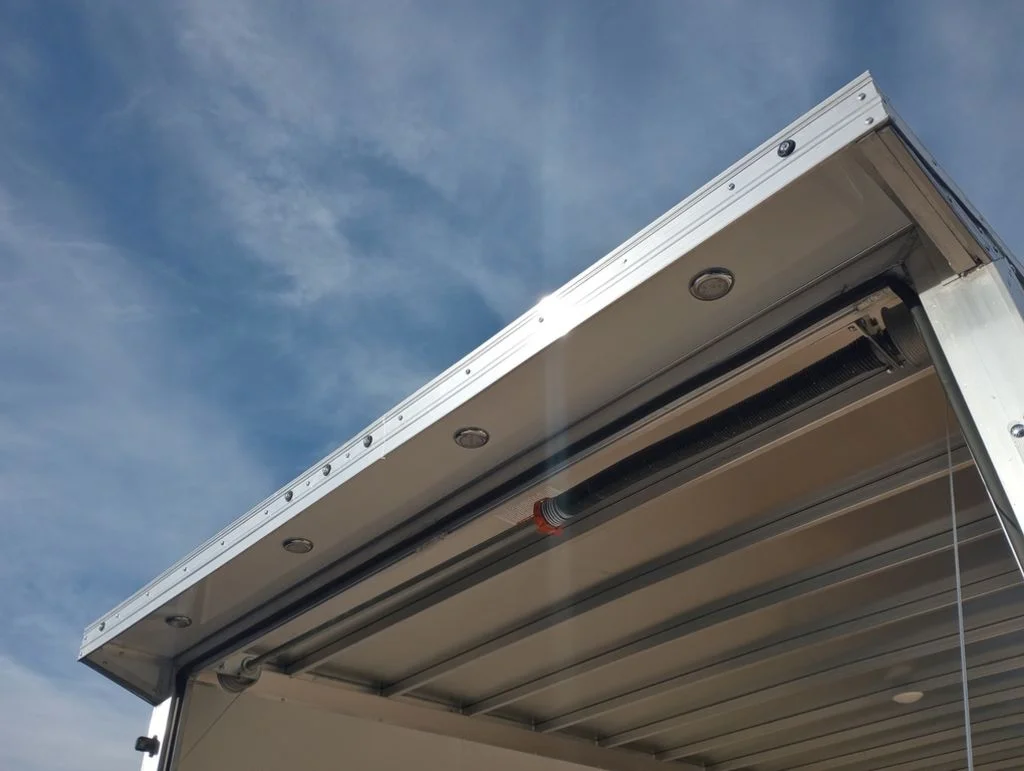 2024 Mission Trailers 101×24 Aluminum 4/5-Place Drive In/Out Deckover w/Galvanized Pkg, Canopy - Image 15