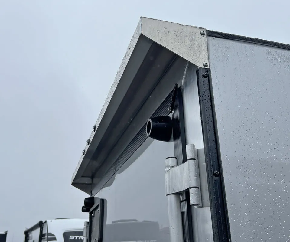 2024 Mission Trailers 60×12 Aluminum Single Place Crossover w/Galvanized Package, Rear Canopy - Image 8