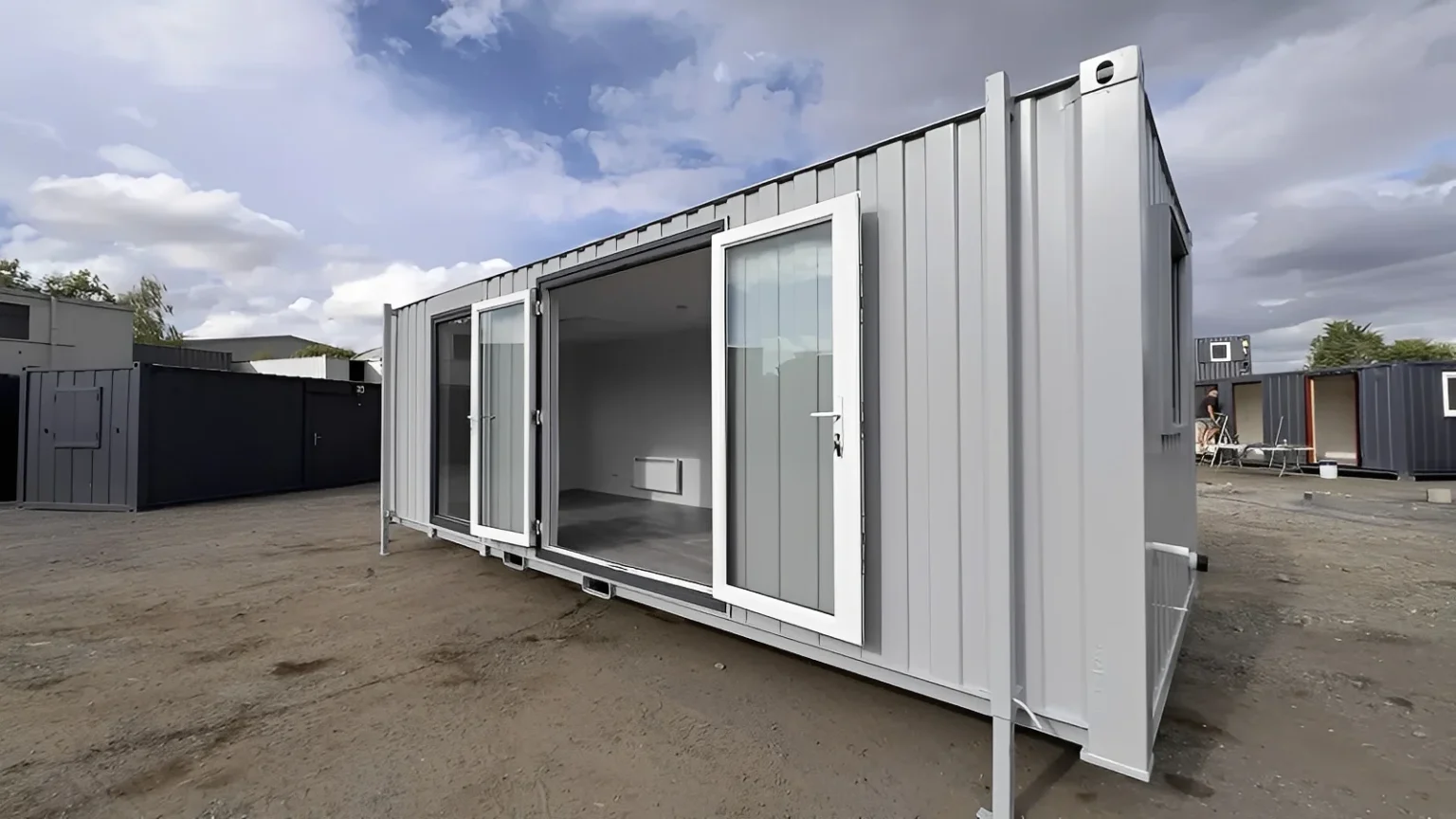 24ft x 9ft Site Office with Toilet – Sales Office / Marketing Suite / Portable Site Cabin - Image 6