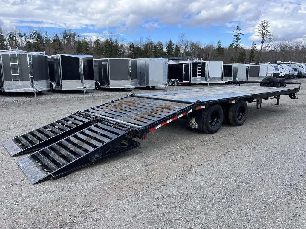 2022 Iron Bull Trailers 8.5×25 22K Deckover Equipment Hauler w/Rampage Ramps - Image 8