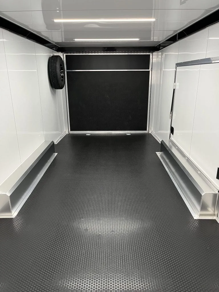 Enclosed ATC Car Trailer 2026 24ft. Aluminum ROM 400 w/Large Escape Door & Aluminum Wheels 5948 - Image 4