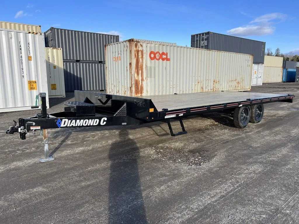 2024 Diamond C 8.5×22 7K Deckover Trailer w/Slide-In Ramps - Image 2