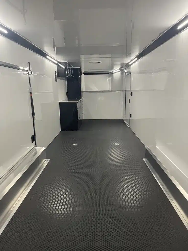 Enclosed ATC Gooseneck Car Trailer 2026 44ft. Aluminum ROM 500 w/Aluminum Wheels 5790 - Image 5