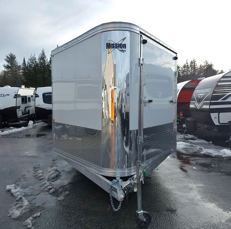 2024 Mission Trailers 101×24 Aluminum 4/5-Place Drive In/Out Deckover w/Galvanized Pkg, Canopy - Image 23