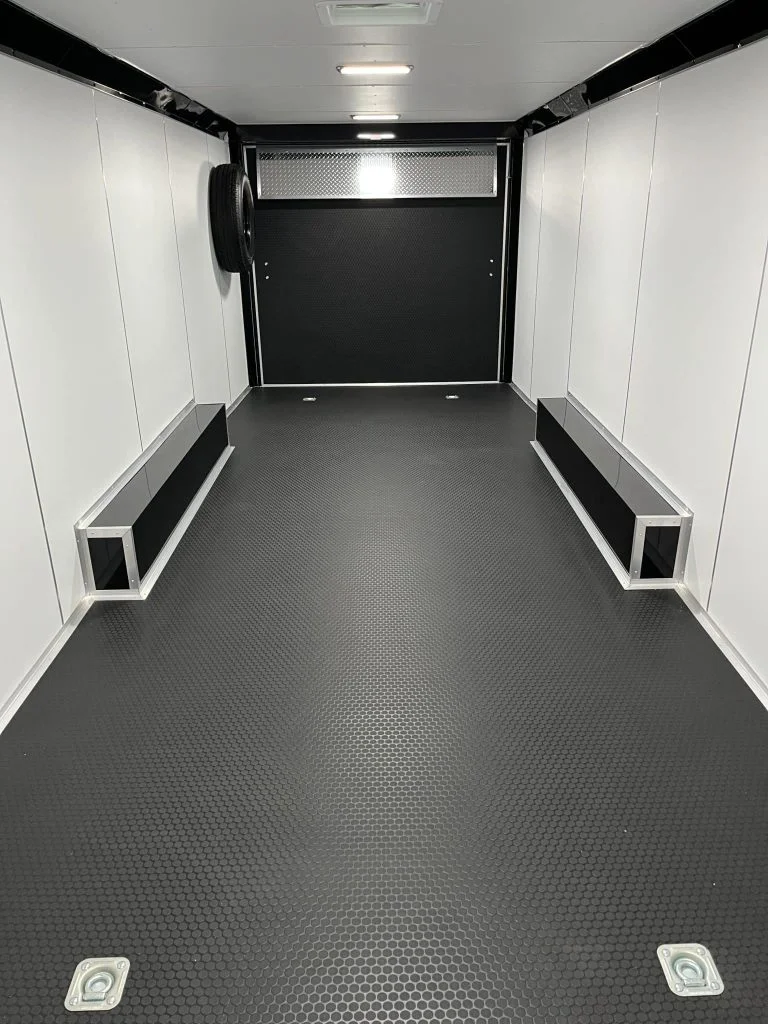 Enclosed Car Hauler 2026 28ft. Extreme w/6K Torsion Spread Axles, Finished Interior w/Cabinets & Alum. Wheels 0592 - Image 4