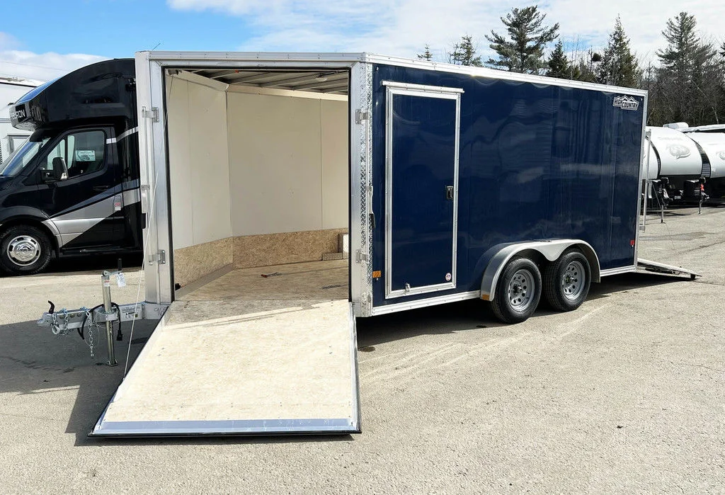 2023 High Country 7.5×14 Aluminum 2/3-Place Drive In/Out w/Tapered Ramp Doors - Image 3