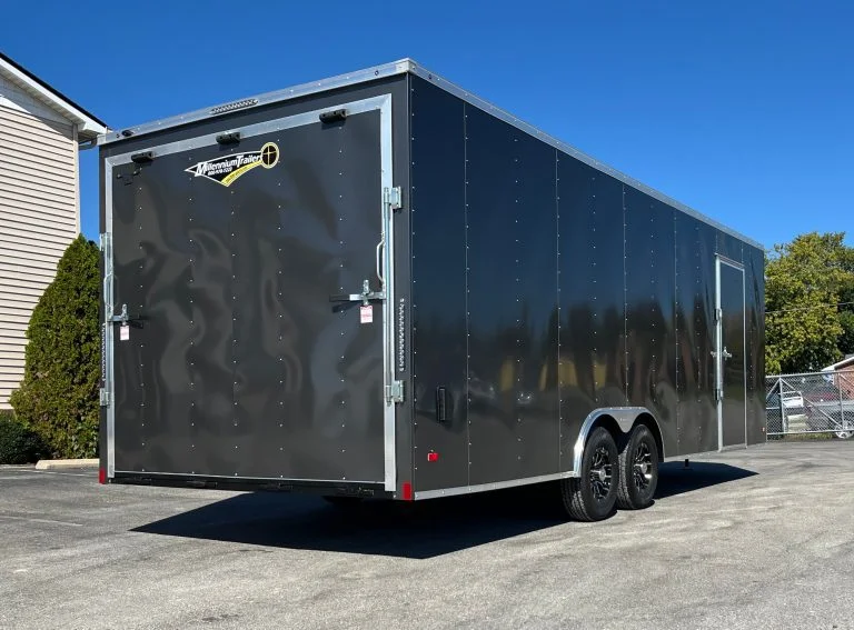 Enclosed Car Hauler 2026 24ft. Hero w/Heavy Duty Ramp Door & Aluminum Wheels 9653 - Image 2