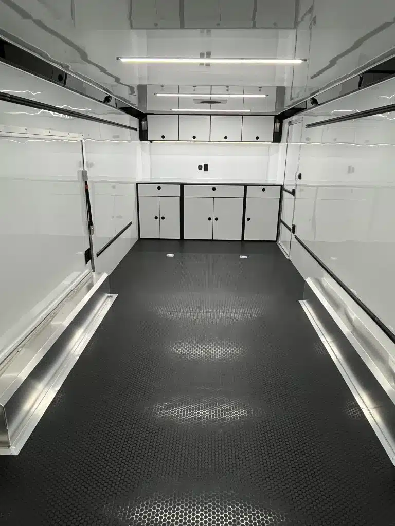 Enclosed ATC Car Trailer 2025 24ft. Aluminum ROM 450 w/Large Escape Door 4874 - Image 2