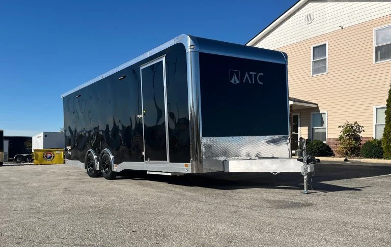 Enclosed ATC Car Trailer 2026 24ft. Aluminum ROM 550 w/Large Escape Door & LifeTrac 6203 - Image 3