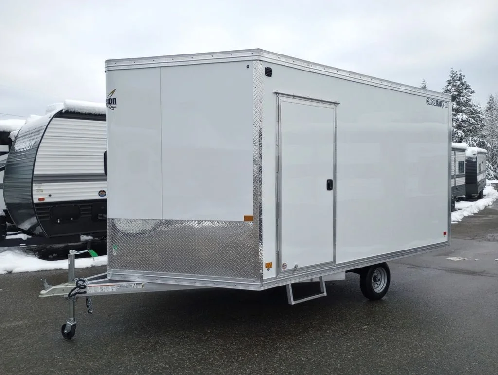 2024 Mission Trailers 101×12 Aluminum 2 Place Crossover 3.0 w/Side X Side Pkg, Rear Canopy - Image 4