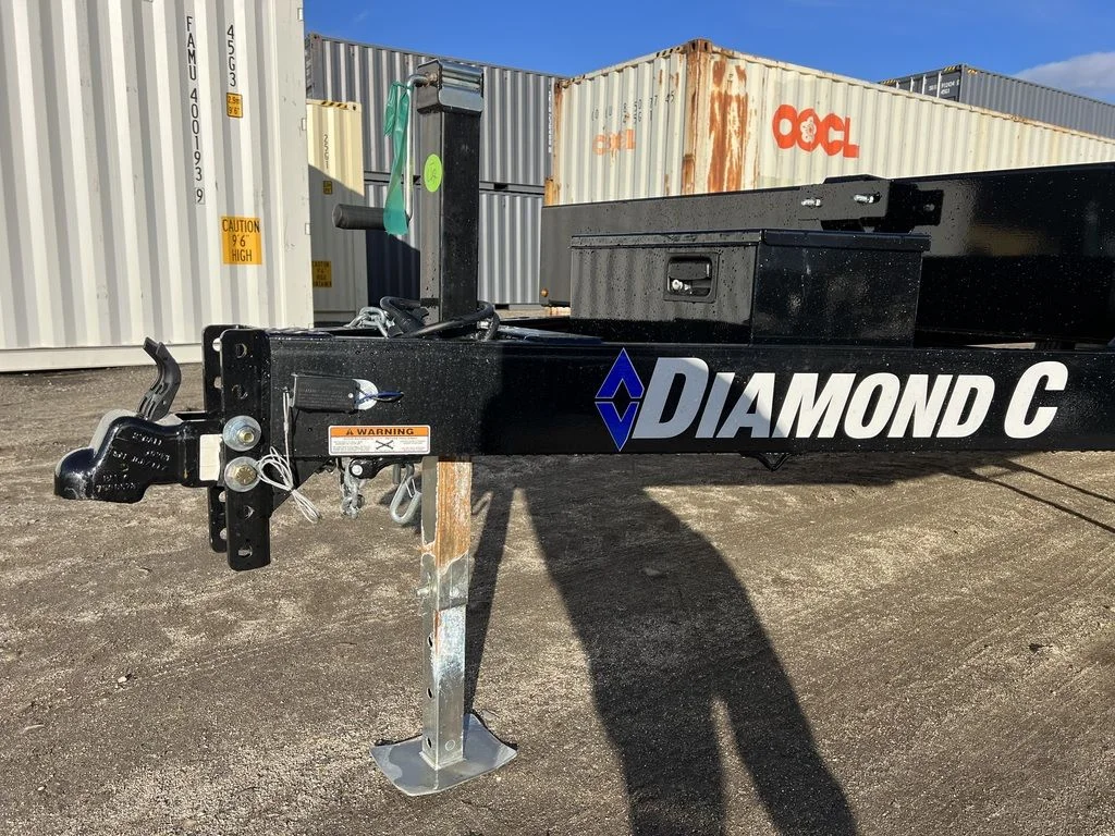 2024 Diamond C 8.5×22 7K Deckover Trailer w/Slide-In Ramps - Image 11