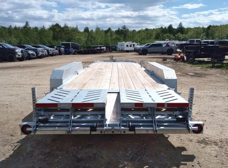2024 N&N Trailers 7×20+3 Galvanized 22.5K Lowpro Equipment Trailer w/HD Full Width Ramps - Image 11