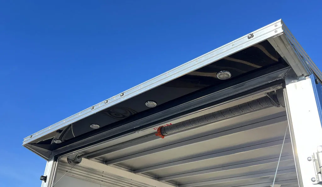 2024 Sno Pro 7.5×22 Aluminum 4-Place Drive In/Out w/Extra Height, Mats & Guides, Canopy - Image 19