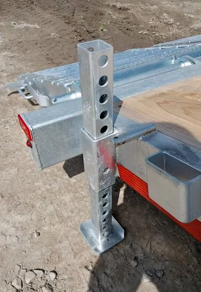 2024 N&N Trailers 7×20+3 Galvanized 22.5K Lowpro Equipment Trailer w/HD Full Width Ramps - Image 6