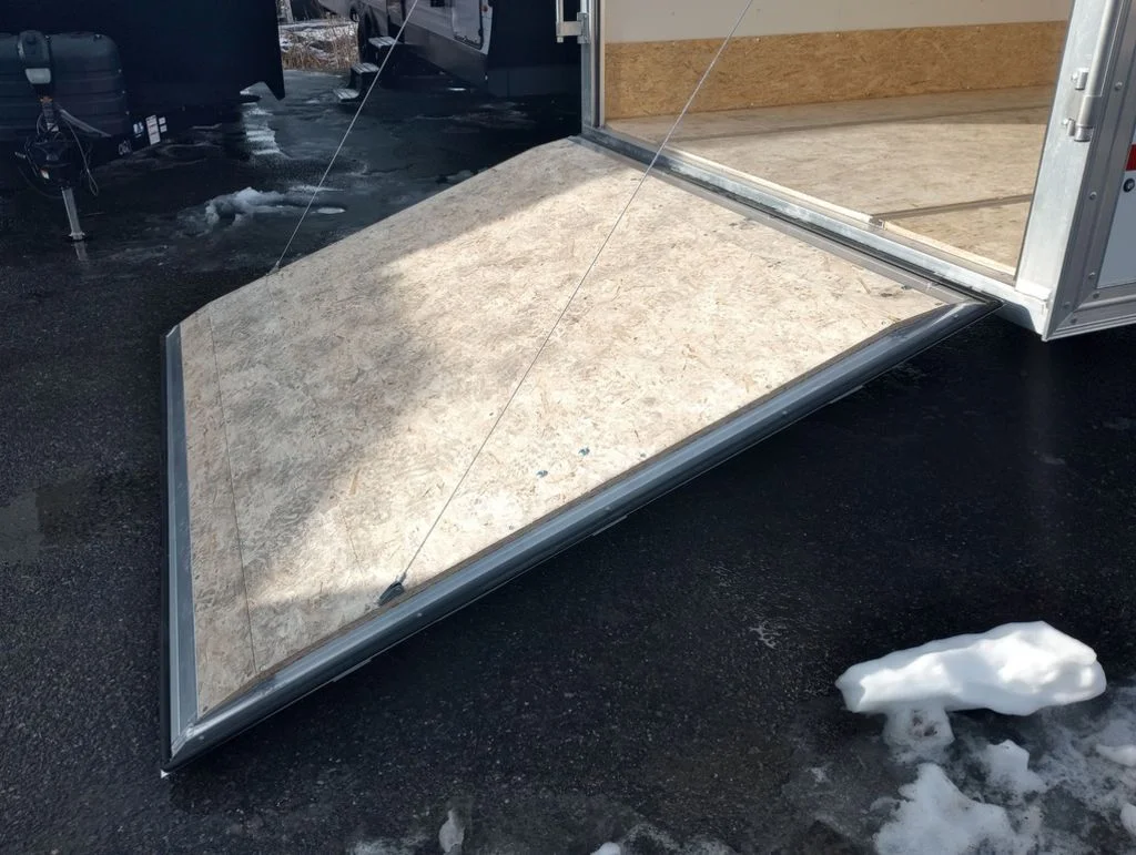 2024 Mission Trailers 101×24 Aluminum 4/5-Place Drive In/Out Deckover w/Galvanized Pkg, Canopy - Image 16
