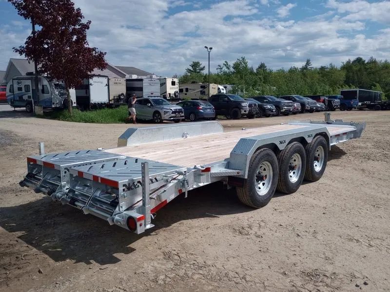 2024 N&N Trailers 7×20+3 Galvanized 22.5K Lowpro Equipment Trailer w/HD Full Width Ramps - Image 10