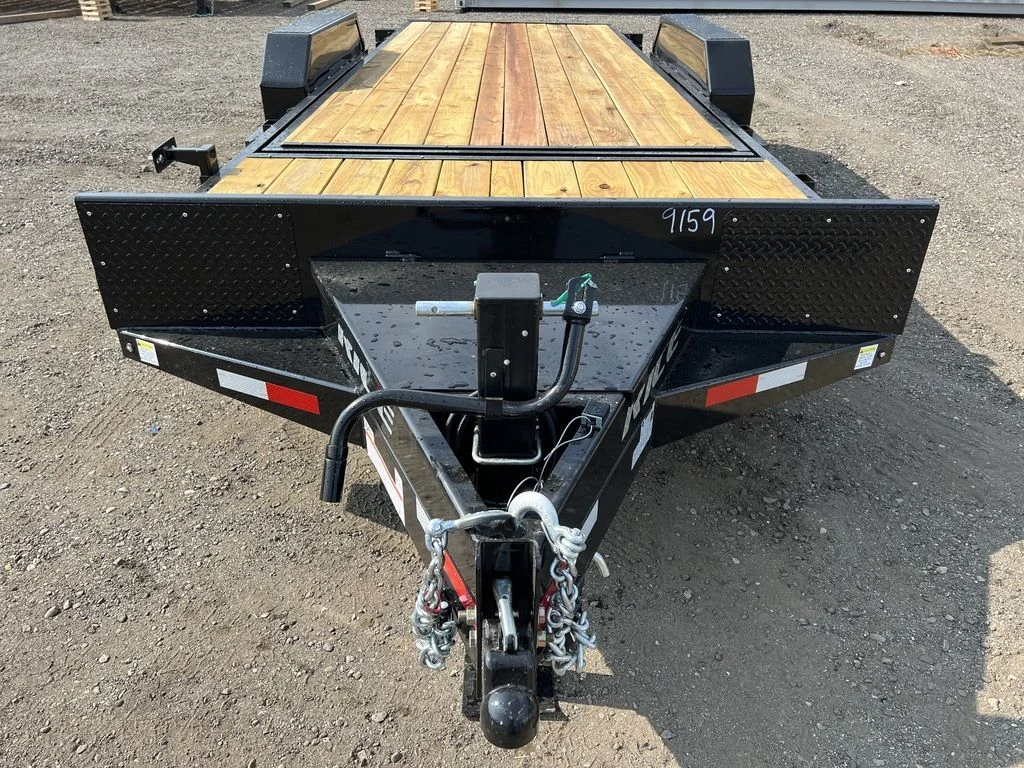 2024 Rice Trailers 7×20 16K Tilt Deck Equipment w/Spare Mount - Image 2