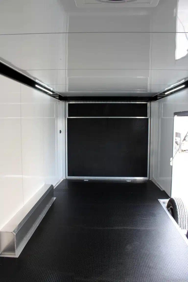 Enclosed ATC Car Trailer 2026 24ft. Aluminum ROM 400 w/Large Escape Door & Aluminum Wheels 5752 - Image 4
