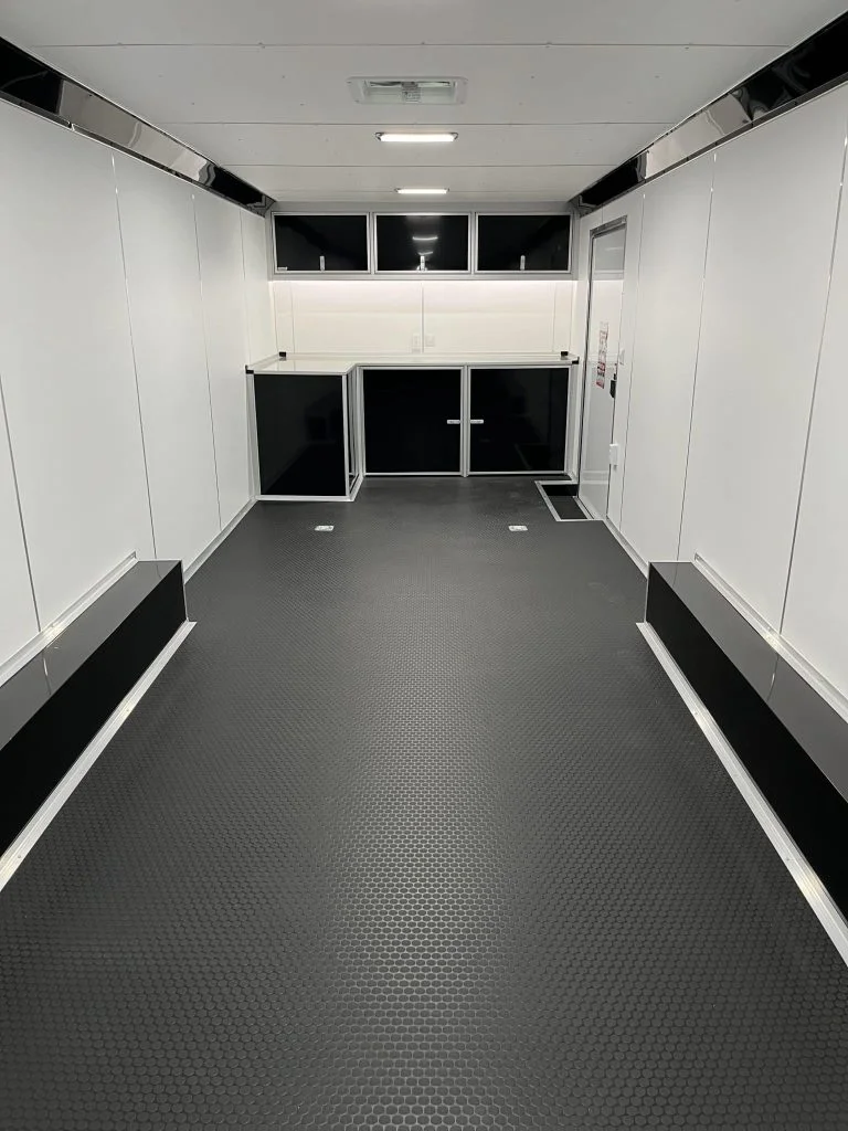 Enclosed Car Hauler 2026 28ft. Extreme w/6K Torsion Spread Axles, Finished Interior w/Cabinets & Alum. Wheels 0592 - Image 5