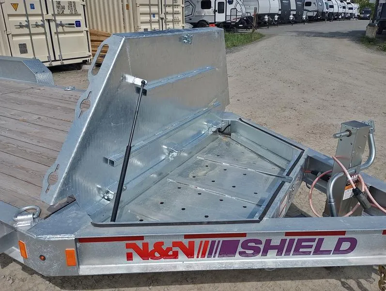 2024 N&N Trailers 7×20+3 Galvanized 22.5K Lowpro Equipment Trailer w/HD Full Width Ramps - Image 9